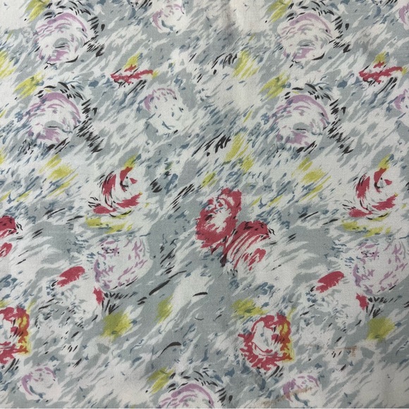 Vintage Guess by Georges Marciano Floral Short Sleeve Button Up Rayon Shirt L - Picture 3 of 9